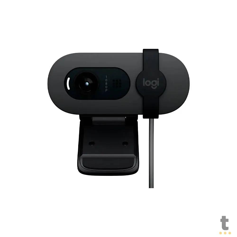 Webcam Logitech Brio 100 4k Full HD 1080p 1920 x 1080 30fps - 960-001586 Truedata